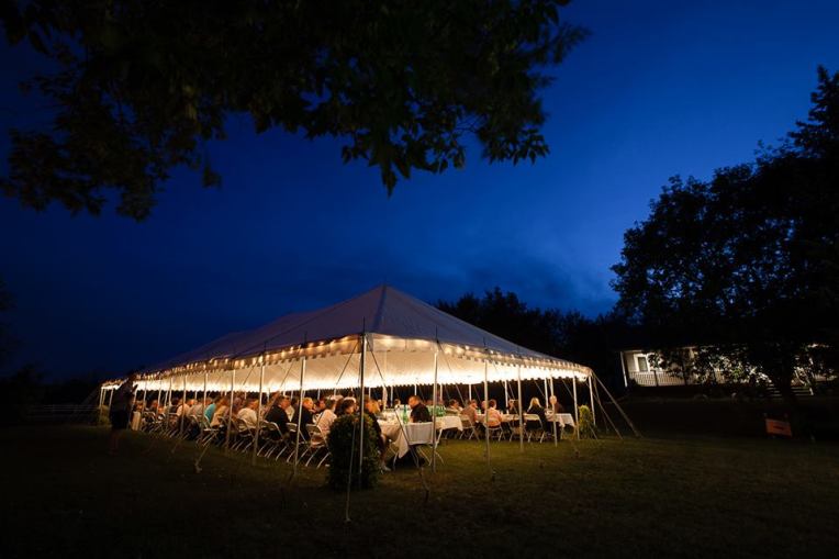 Dining al fresco during Grazing in the Field. (photo courtesy Grazing in the Field)